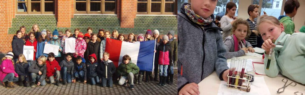 Französisch am Nachmittag und MINT-Angebote für Grundschulkinder