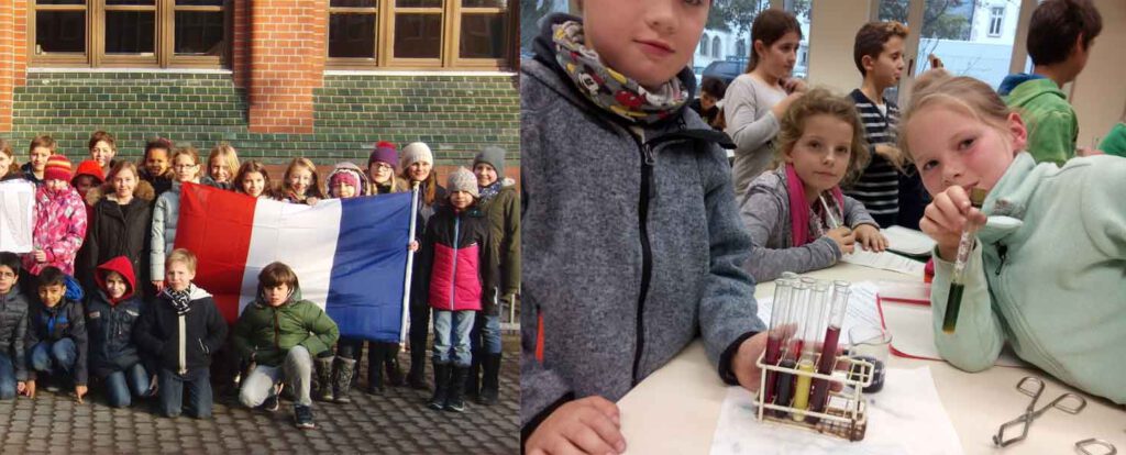 Französisch am Nachmittag und MINT-Angebote für Grundschulkinder
